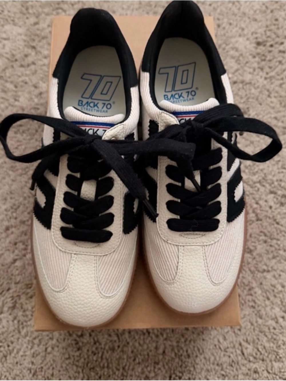 BACK 70💕 Cloud C 💕 Cream Black - Picture 2 of 4